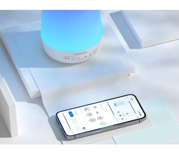 MOMCOZY Usypiacz dla niemowląt M21FWDB03 inteligentny z obsługą apli - 1574108 - zdjęcie 4